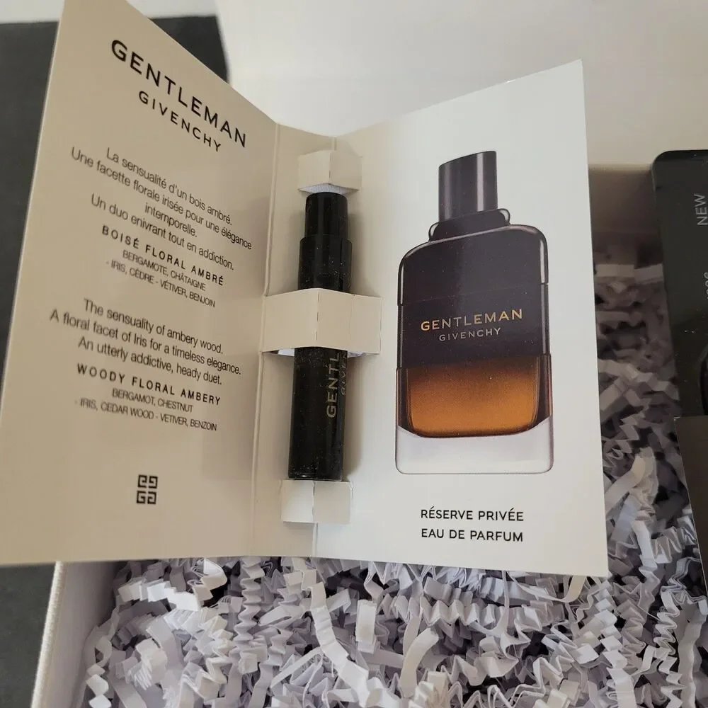 Givenchy Luxury Gift Box PR Packaging w/ Samples Ribbon Empty Designer...
